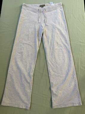 Men's Tommy Bahama Wide Leg Lounge Sweatpants Gray M